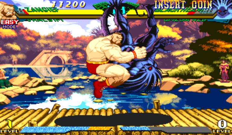 Marvel Super Heroes Vs. Street Fighter (Japan 970625) Screenshot 1